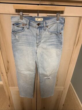 Madewell Mid-Rise Classic Straight Jeans
